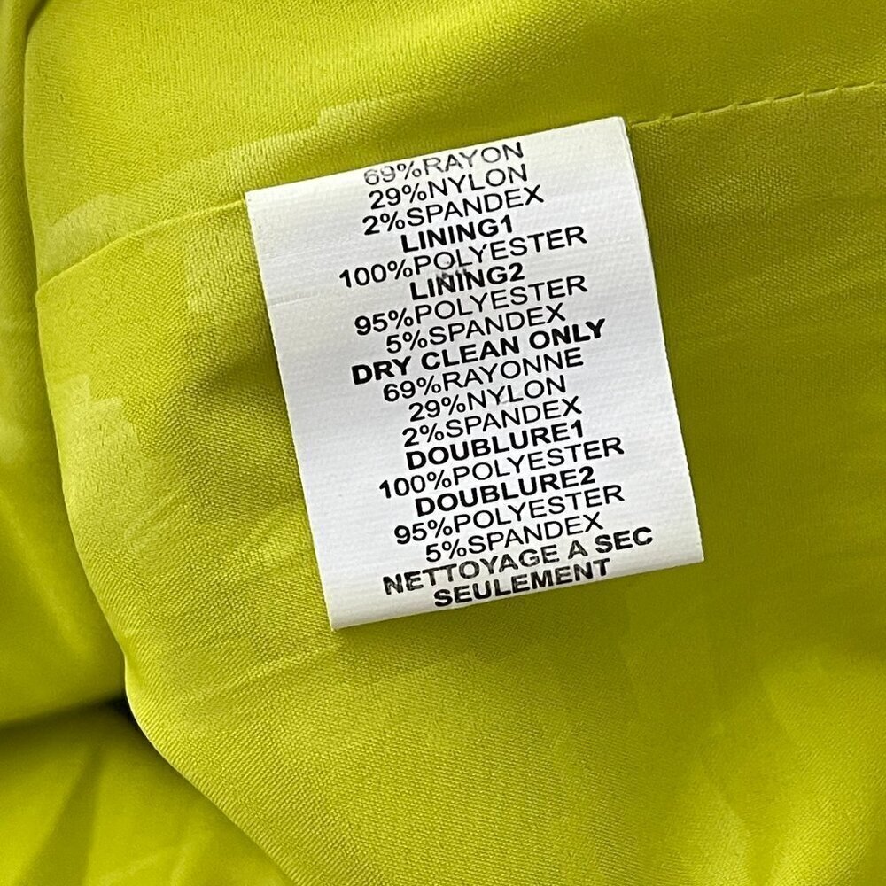 Trina Turk Dress Womens 2 Retro Mod Colorblock Keyhole Ponte Shift Business - Picture 7 of 7